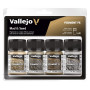 Pigments boue et sable 4x 35 ml - VALLEJO 73191