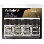 Pigments suie et cendres 4x 35 ml - VALLEJO 73193