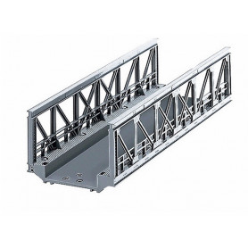 Pont en treillis droit 180 mm - Märklin 74620