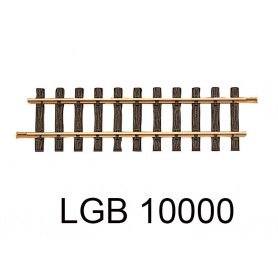 Rail droit 300 mm - échelle G 1/22,5 - LGB 10000