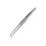 Pince fine courbée robuste en acier inoxydable (175 mm) - VALLEJO T12009