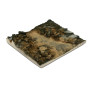 Section de rue en gravats 14x14 cm - échelle 1/35 - VALLEJO SC002