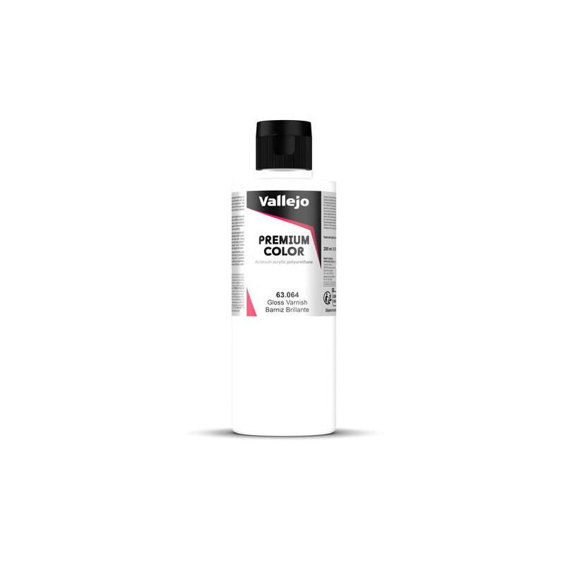Vernis brillant polyuréthane 200 ml - VALLEJO 63064
