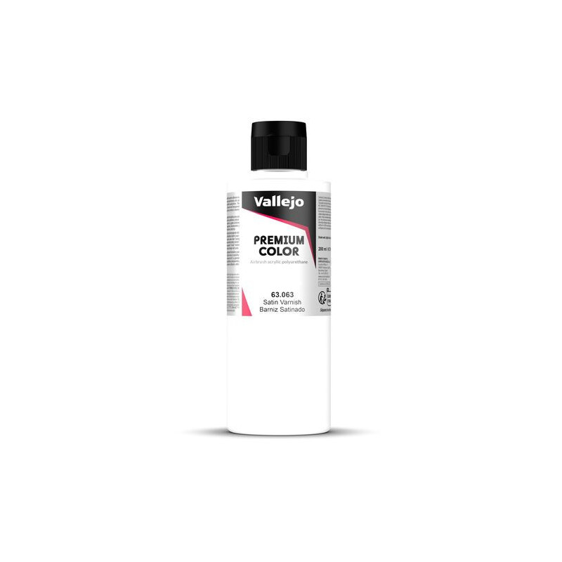 Vernis satiné polyuréthane 200 ml - VALLEJO 63063