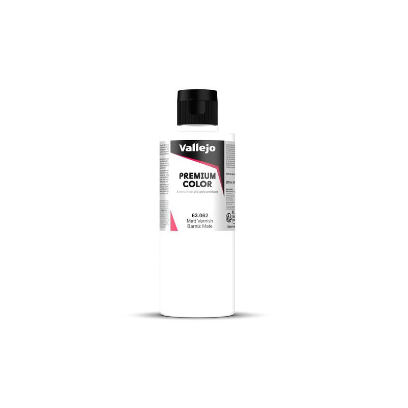Vernis mat polyuréthane 200 ml - VALLEJO 63062