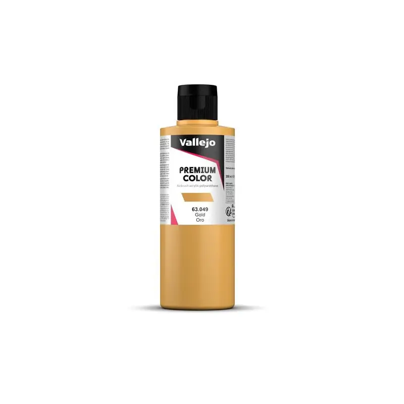 Premium Color Gold Or 200 ml - VALLEJO 63049