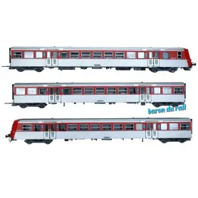 Rame réversible RRR, TER Haute-Normandie N°114 SNCF ép IV - SNCF - HO 1/87 - EPM E 41.09.16