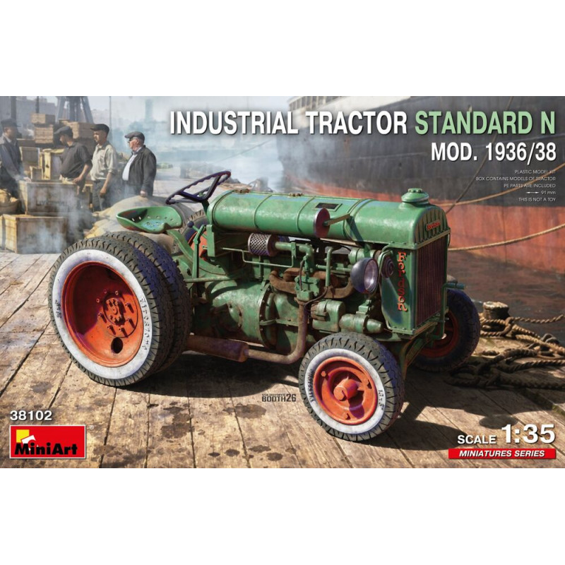 Tracteur Industriel Standard N Mod. 1936/38 - 1/35 - MINIART 38102