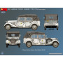 Kfz.1 Transport de troupes allemand Type 170VK avec bâche - 1/35 - MINIART 53003