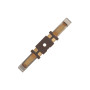 Patin de contact de rechange court - longueur 5 cm, ski HO 1/87 3 rails - MARKLIN 7164