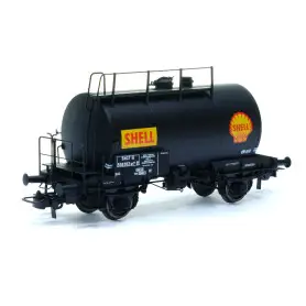 Collector Wagon citerne ex-DR SNCF ép III SHELL - HO 1/87 - REE WBE001