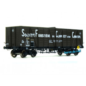 Wagon TP Tombereau HAUT CLAMECY Ep.III SNCF - HO 1/87 - REE WB-851