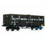 Wagon TP Tombereau HAUT CLAMECY Ep.III SNCF - HO 1/87 - REE WB-851