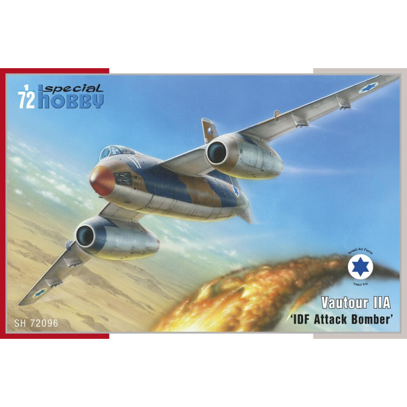 Vautour IIA 'IDF Attack Bomber' - 1/72 - SPECIAL HOBBY 100-SH72096