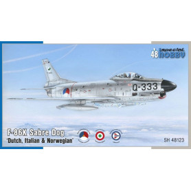 F-86K Sabre Dog «&nbsp;Hollandais, Italien et Norvégien&nbsp;» - 1/48 - SPECIAL HOBBY 100-SH48123