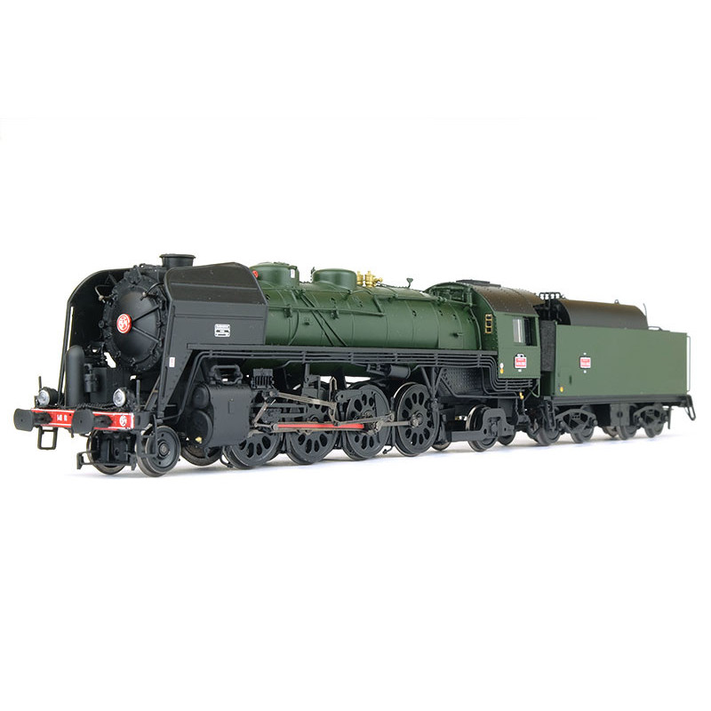 Jouef HJ2277 Vapeur 141R 1155 tender fioul 13m3 digitale sonore - HO