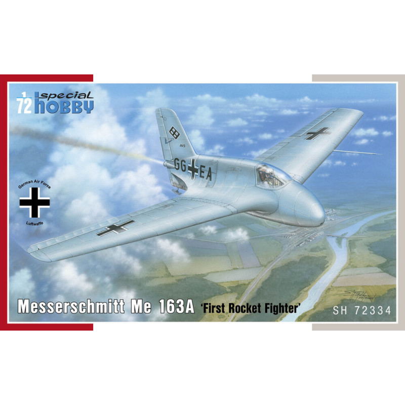 Messerschmitt Me 163A - 1/72 - SPECIAL HOBBY 100-SH72334