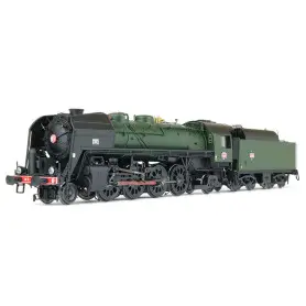 Jouef HJ2276 Vapeur 141R 1155 tender fioul 13m3 analogique - HO