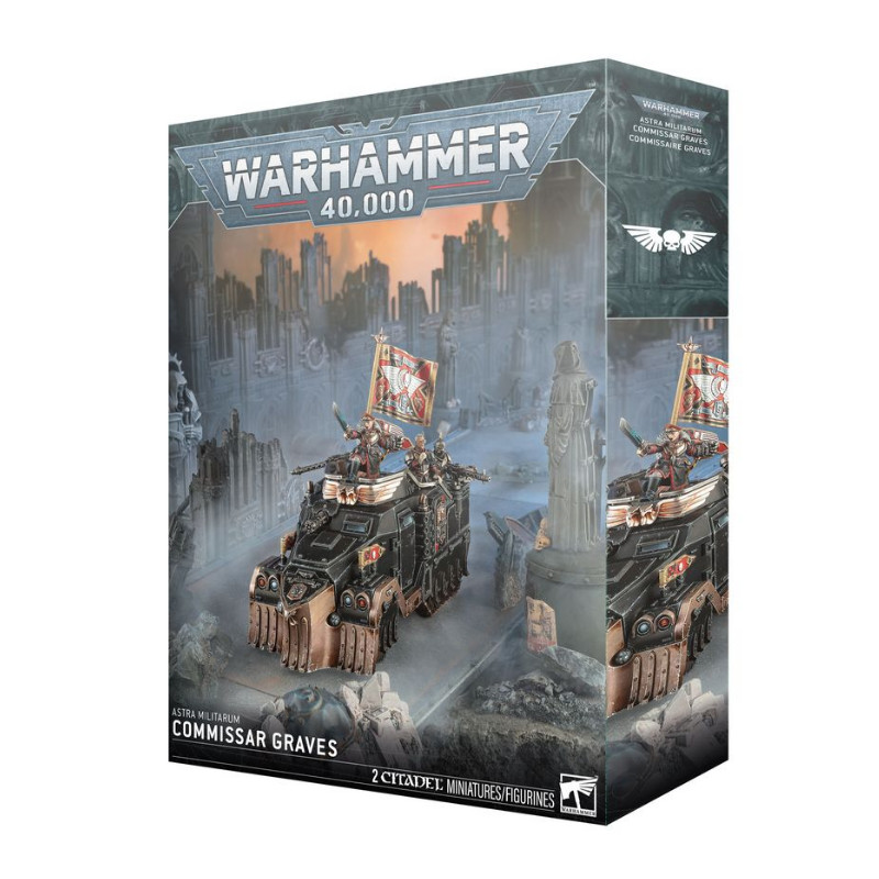 Commissaire Graves Astra Militarum - Warhammer 40000 47-58