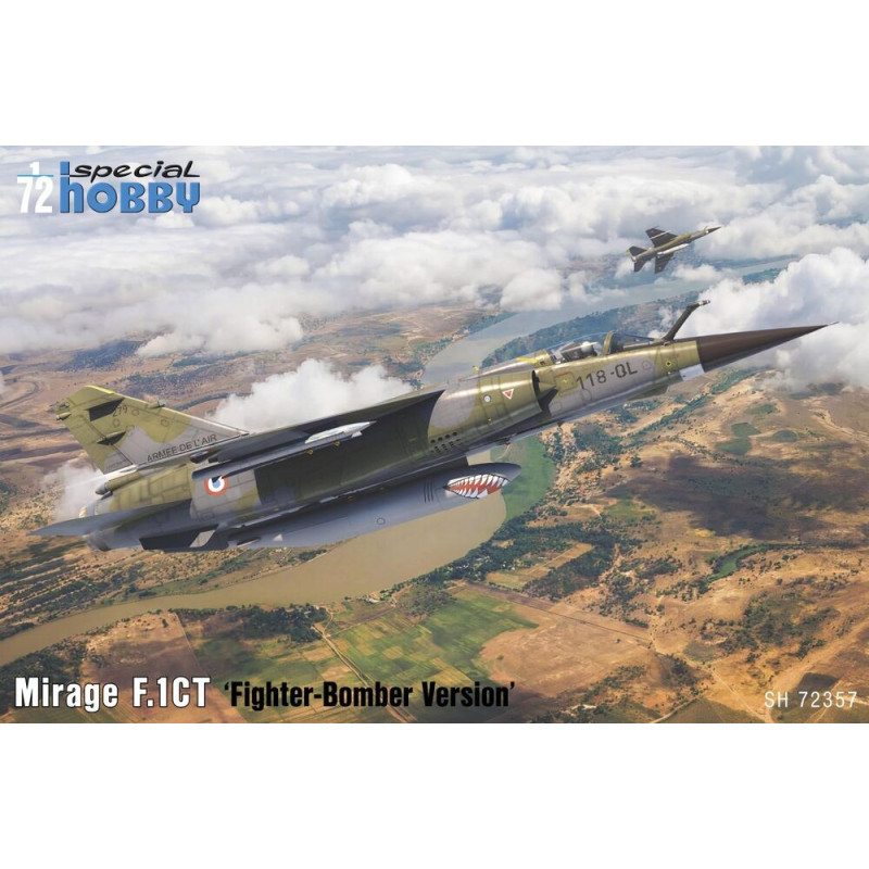 Mirage F.1CT «&nbsp;Version chasseur-bombardier&nbsp;» - 1/72 - SPECIAL HOBBY 100-SH72357