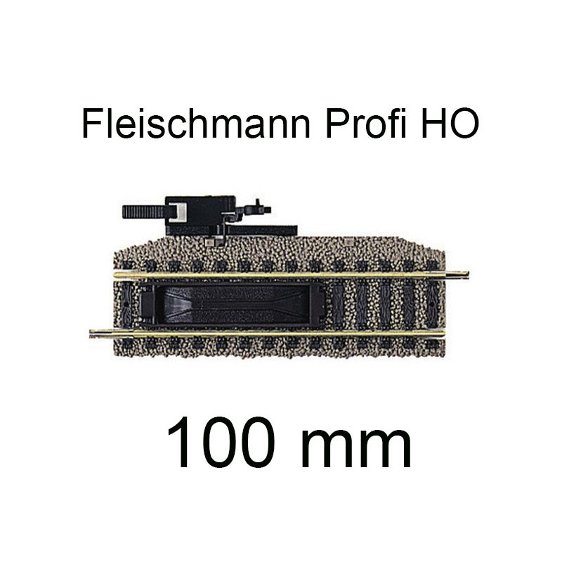 Rail de découplement à commande manuelle voie Profi HO - FLEISCHMANN 6114