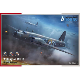Bombardier Vickers Wellington Mk.IC « Night Raiders » - 1/72 - SPECIAL HOBBY 100-SH72499