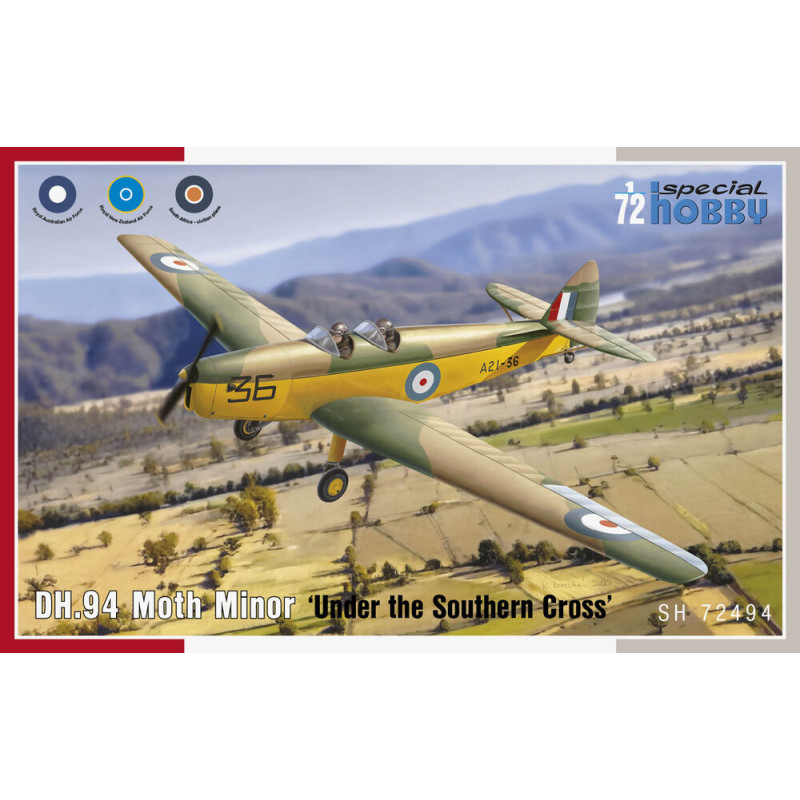 DH.94 Moth Minor « Sous la Croix du Sud » - 1/72 - SPECIAL HOBBY 100-SH72494