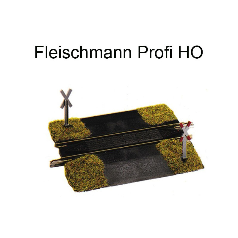 Passage à niveau - voie Profi HO - FLEISCHMANN 6197