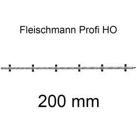 Crémaillère flexible 200 mm - voie Profi HO - FLEISCHMANN 6412
