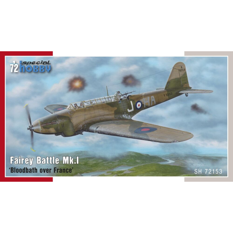Fairey Battle Mk.I « Bain de sang sur la France » - 1/72 - SPECIAL HOBBY 100-SH72153