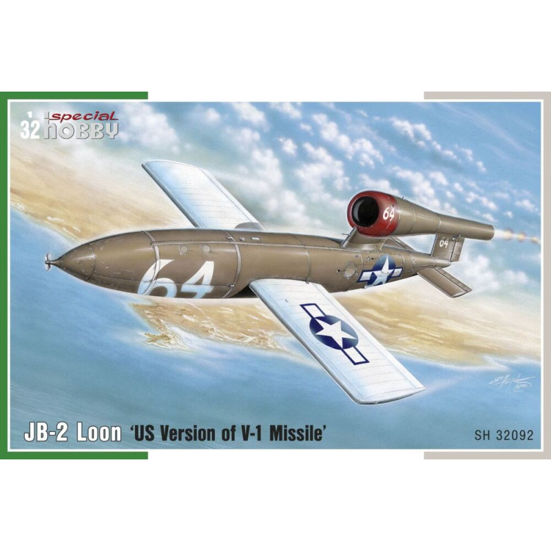 JB-2 Loon « Version américaine du missile V-1 » - 1/32 - SPECIAL HOBBY 100-SH32092