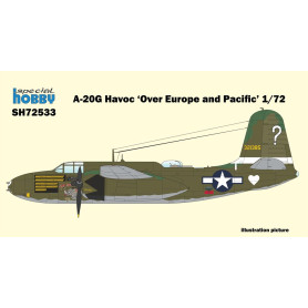 Douglas A-20 Havoc «&nbsp;Au-dessus de l'Europe et du Pacifique&nbsp;» - 1/72 - SPECIAL HOBBY 100-SH72533