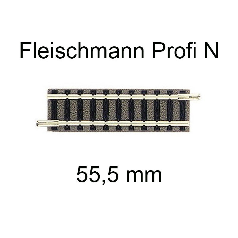 Fleischmann 9103 voie Ger 55,5 mm 1 pièces 