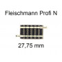 Rail droit 27,5 mm voie Profi N - FLEISCHMANN 9104