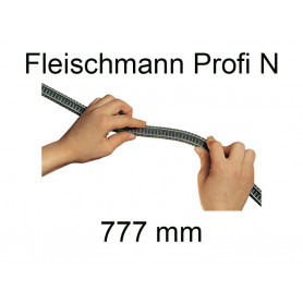 Rail flexible 777 mm voie Profi N - FLEISCHMANN 9106