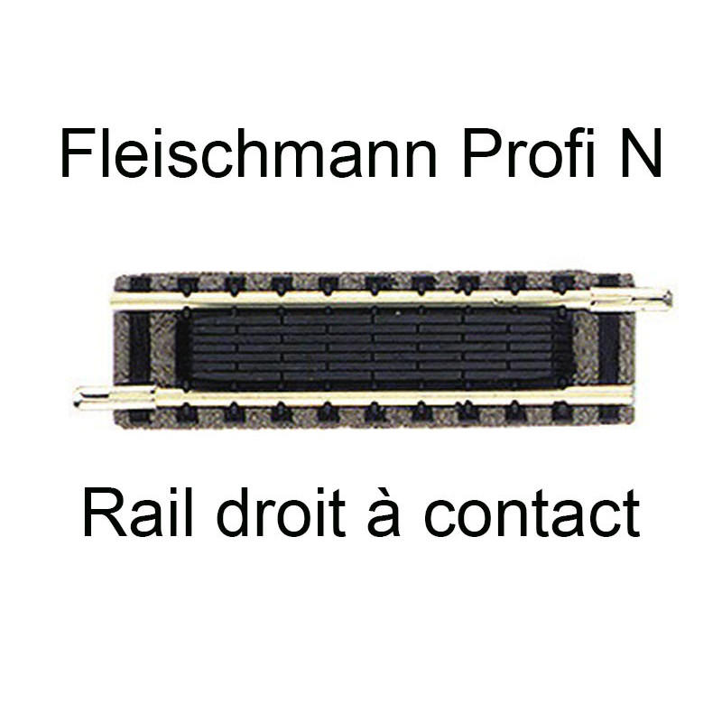 Rail de contact électrique 55,5 mm voie Profi N - FLEISCHMANN 9115