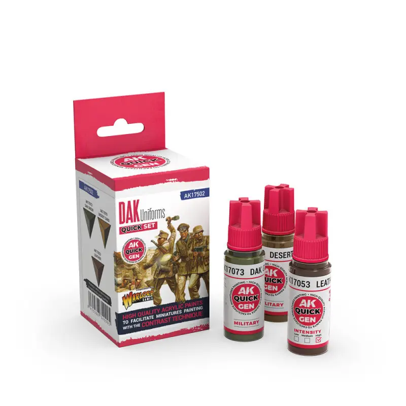 Set couleurs uniformes DAK - AK INTERACTIVE AK17502