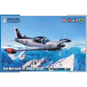 SIAI-Marchetti SF-260EA/D/EU «&nbsp;Verrière bombée tardive&nbsp;» - 1/48 - SPECIAL HOBBY 100-SH48215