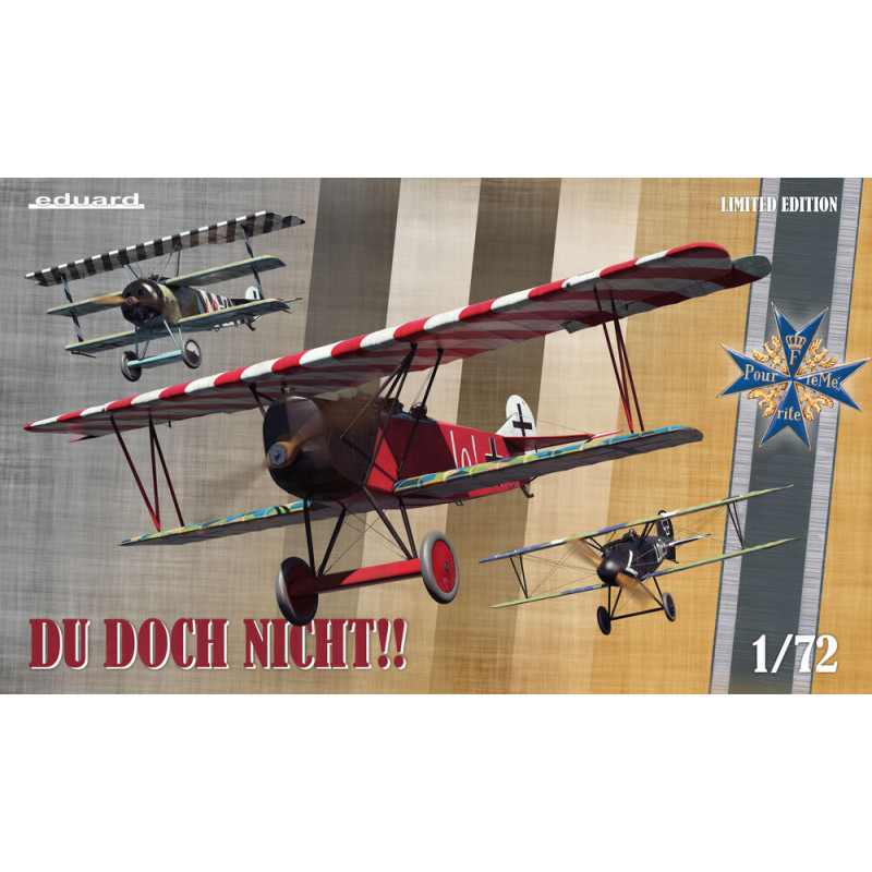 Pas vous !! Édition limitée 3 avions - 1/72 - EDUARD 2135