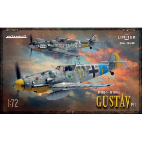 Messerschmitt Bf 109G pt.1 Gustav combo double - 1/72 - EDUARD 2144
