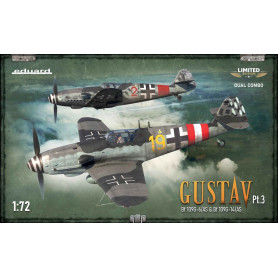 Bf 109G-6/AS et le G-14/AS GUSTAV Pt. 3 combo 2 avions - 1/72 - EDUARD 2150