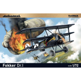 Fokker Dr.I Profipack - 1/72 - EDUARD 7039