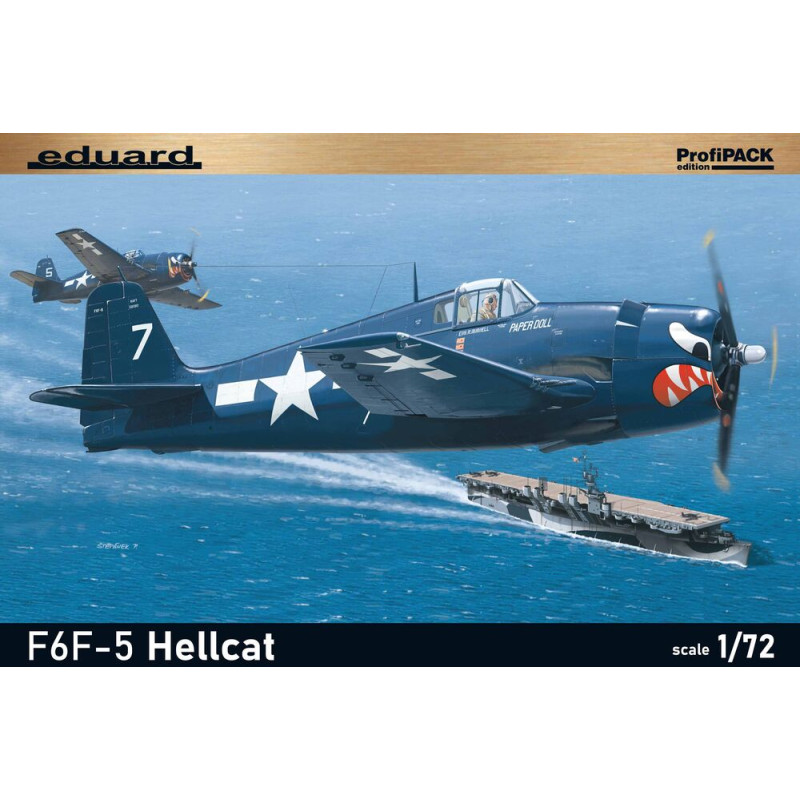 Chasseur Grumman F6F-5 Hellcat - 1/72 - EDUARD 7077