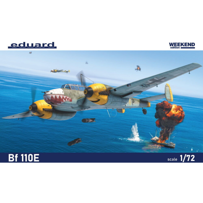 Messerschmitt Bf 110E&nbsp; Weekend edition - 1/72 - EDUARD 7464