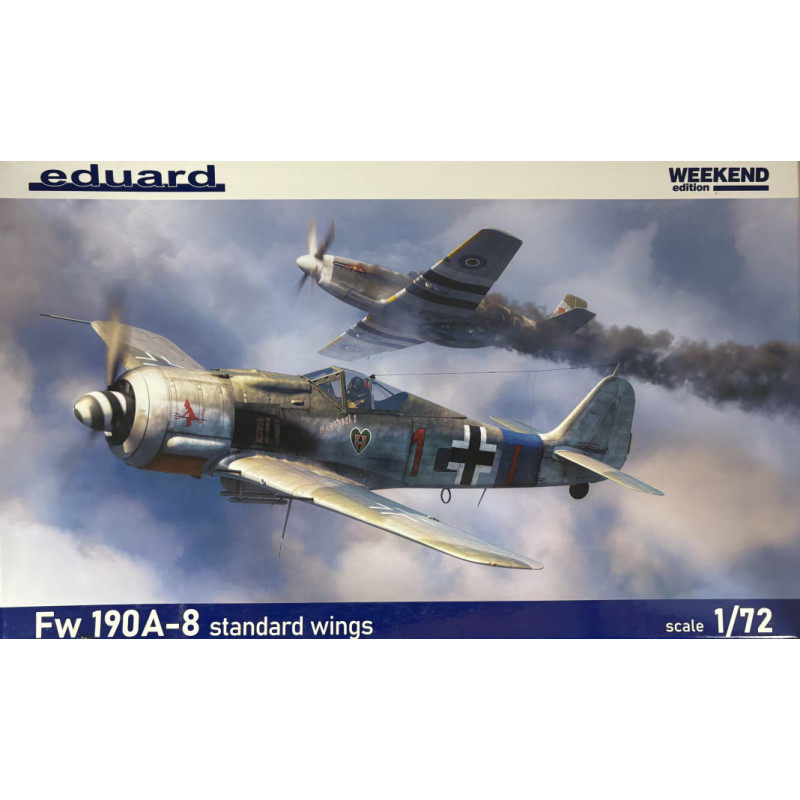 Focke-Wulf Fw 190A-8 standard wings 1/72 - 1/72 - EDUARD 7463