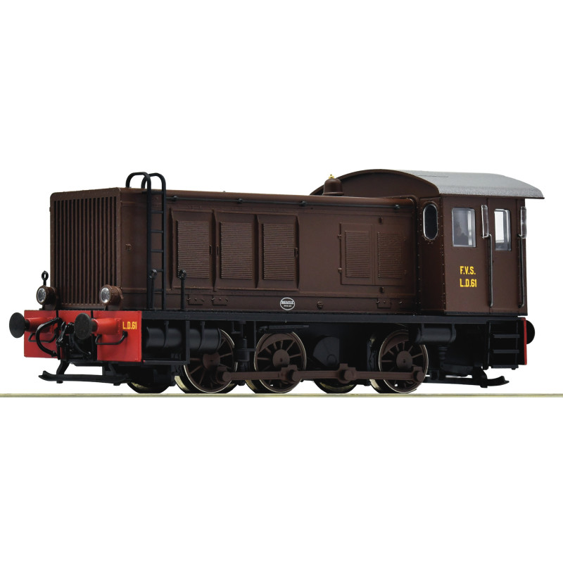 Locomotive diesel LD61, FVS ép. III-IV - digital son - HO 1/87 - ROCO 7310084