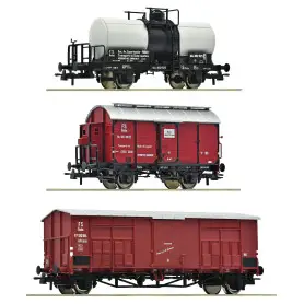 Train de marchandises de ligne secondaire, FS ép. III - HO 1/87 - ROCO 6600229