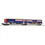Wagon articulé à double compartiment T3000e, HUPAC ép. VI - HO 1/87 - ROCO 6600113