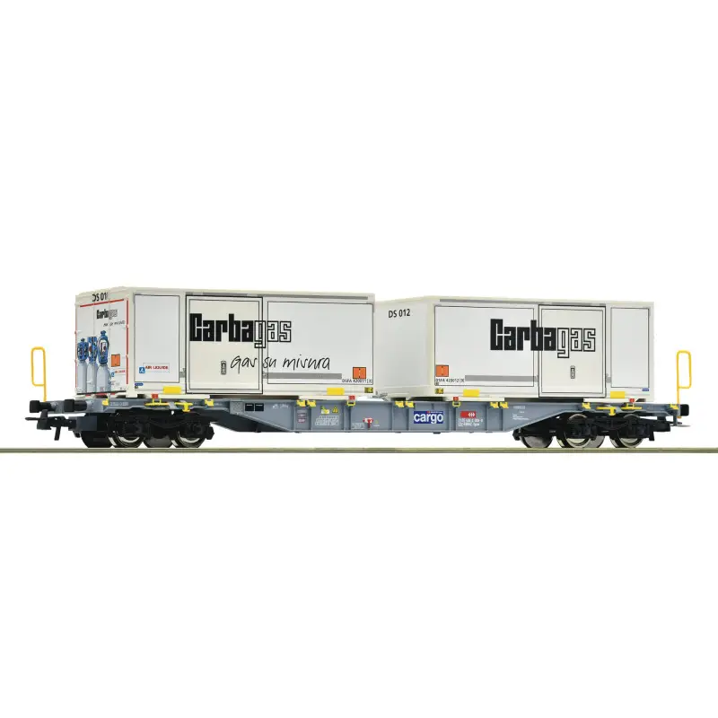 Wagon porte-conteneurs, SBB Cargo ép. VI - HO 1/87 - ROCO 6600122