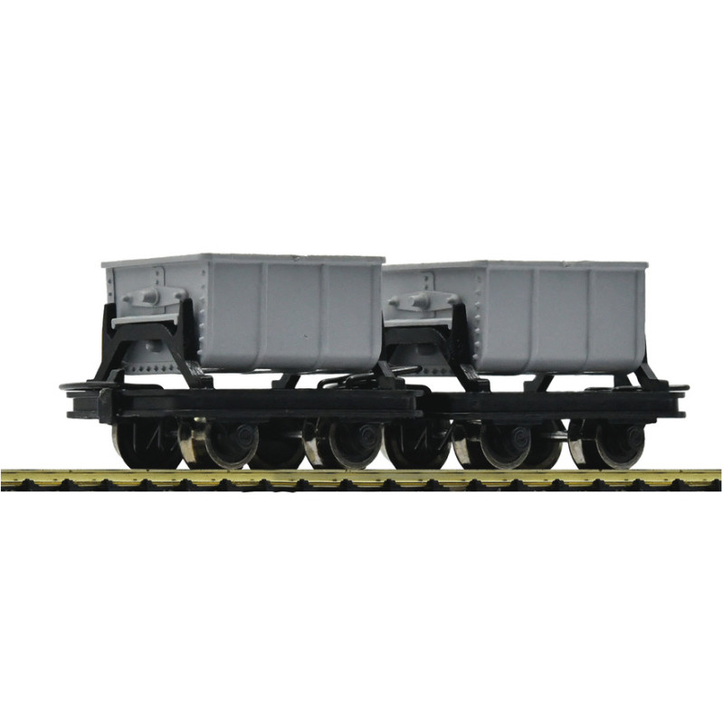 2x Wagons bennes à ciment - HOe 1/87 - ROCO 34601